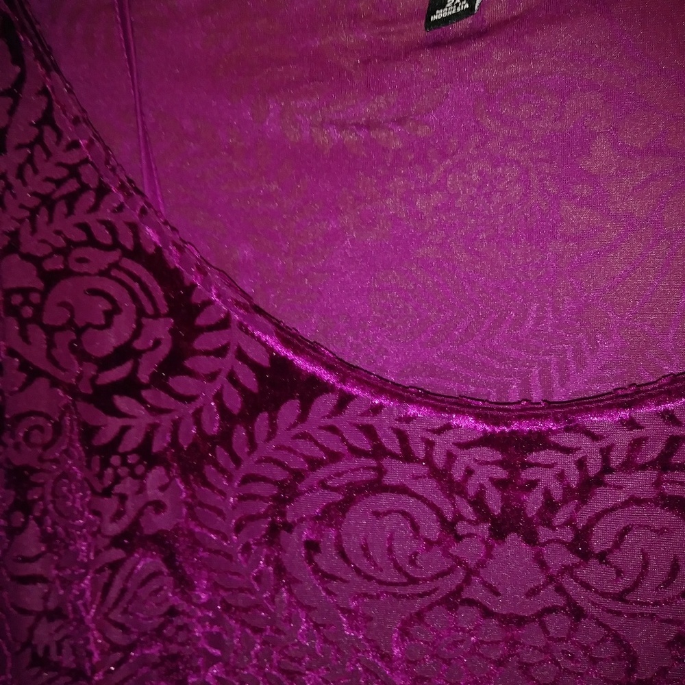 Patterned blouse with inside shell - Picture 2 of 7